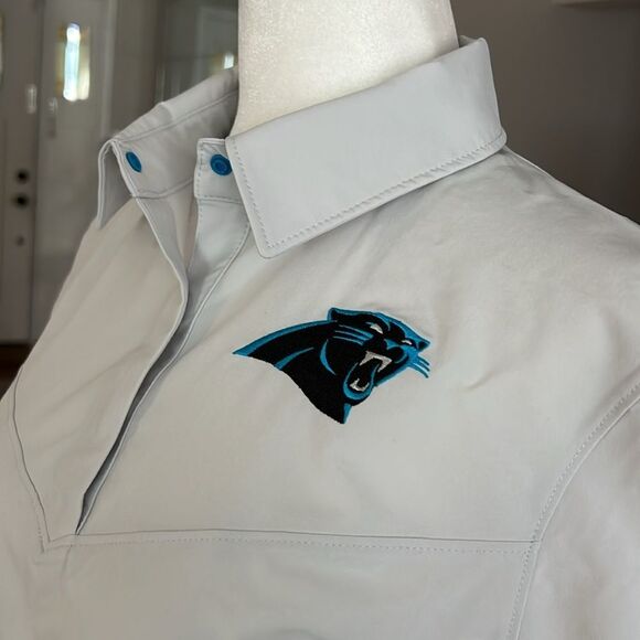 NWOT Carolina Panthers Nike Women’s Polo Shirt - Picture 4 of 10